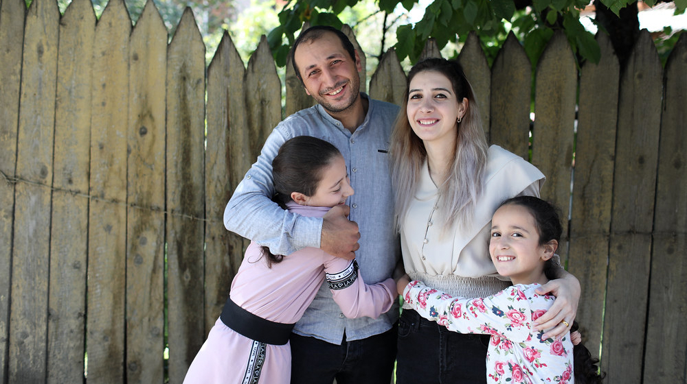 Rafael Chilingarov, a father of two daughters. Photo credit: UNFPA Georgia_2021_Dina Oganova