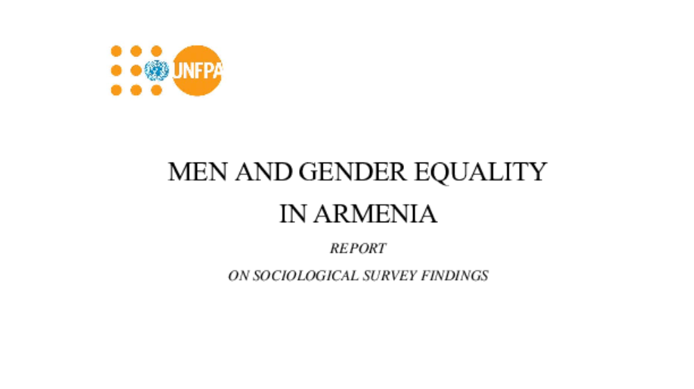 Men and Gender Equality in Armenia