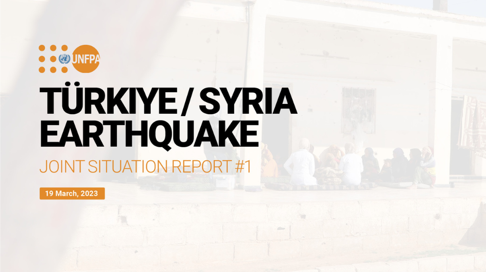 Türkiye / Syria Earthquake Joint Situation Report # 1