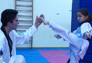 Taekwondo champion Farida Azizova