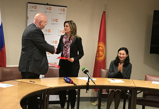 KYRGYZSTAT signing ceremony