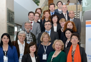 Members of the regional Reference Group on Quality of Maternal, Newborn and Child Health Care meeting in Istanbul, 10, December 2014