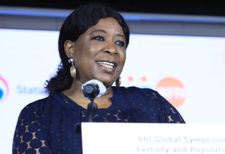 Diene Keita, UNFPA Deputy Executive Director, the 6th Global Symposium on Low Fertility and Population Ageing organized by UNFPA