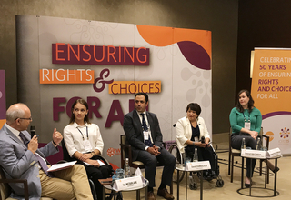 Panel discussion on what's changed for people with disabilities in Eastern Europe and Central Asia