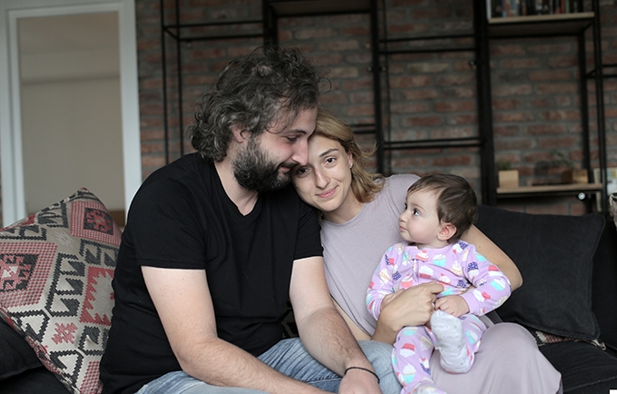 The Dedalamazishvili family in Georgia