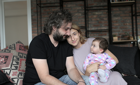 The Dedalamazishvili family in Georgia