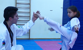 Taekwondo champion Farida Azizova