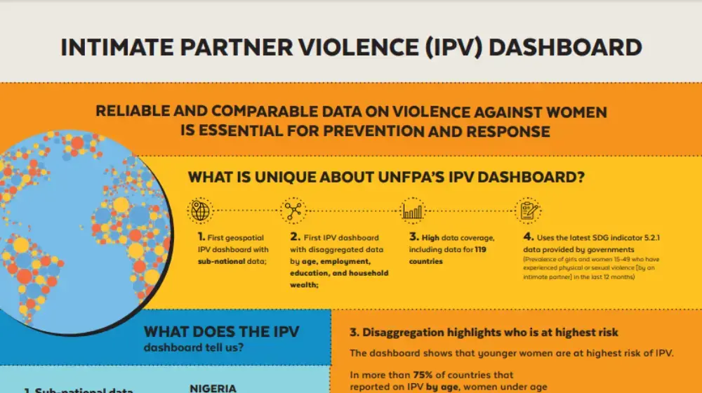 Intimate Partner Violence (IPV) Dashboard Infographic (EECA)