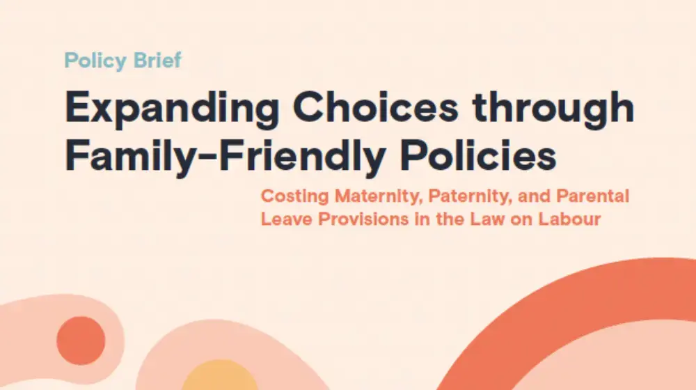 Policy Brief: Costing Maternity, Paternity, and Parental Leave Provisions in the Law on Labour