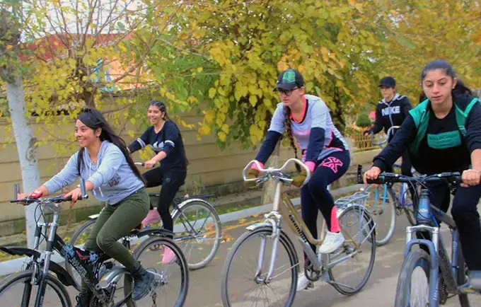 Wheels of change in Azerbaijan: cycling towards girls’ empowerment