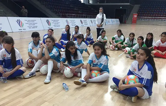 Girls in Azerbaijan battle disability stigma with sports