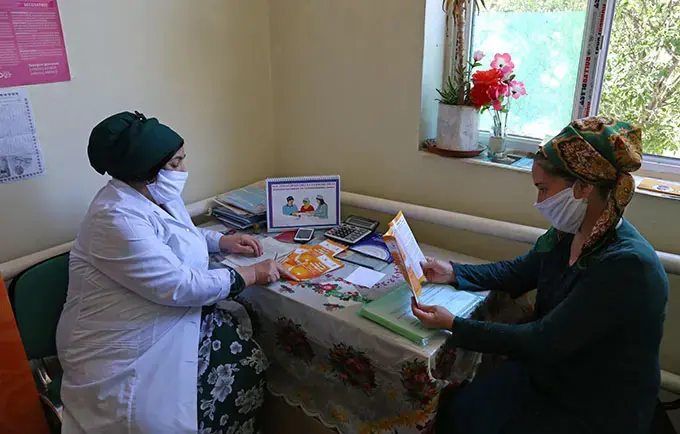 Increasing access to family planning services in remote villages in Tajikistan