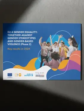 EU 4 Gender Equality: Together against gender stereotypes and gender-based violence – Key results in 2024