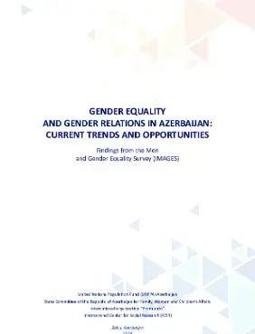 Gender equality and gender relations in Azerbaijan: current trends and opportunities