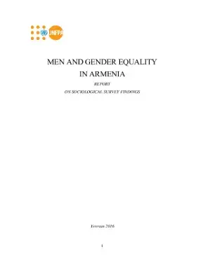 Men and Gender Equality in Armenia