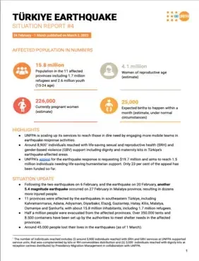 Türkiye Earthquake Situation Report #4