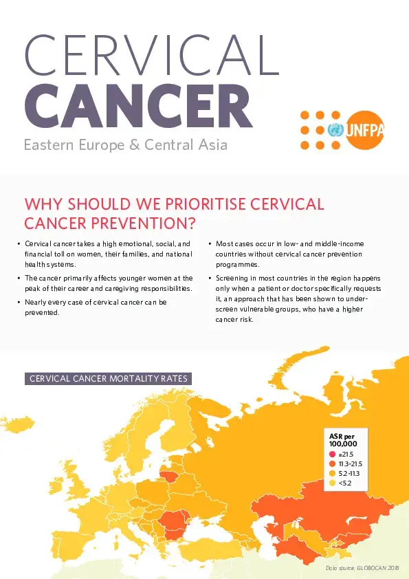 Cervical Cancer Factsheet