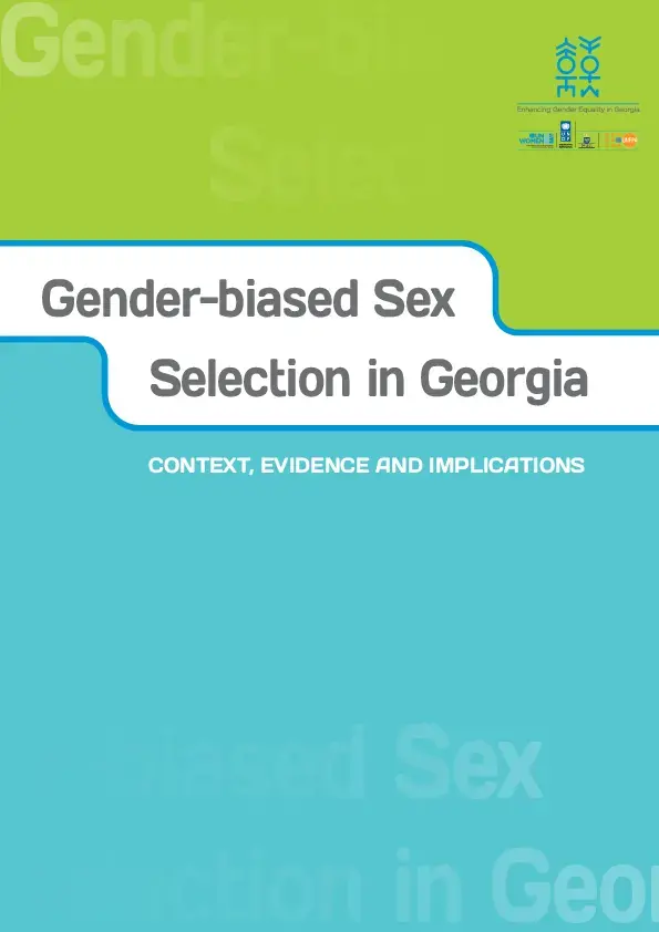 Gender-biased Sex Selection in Georgia