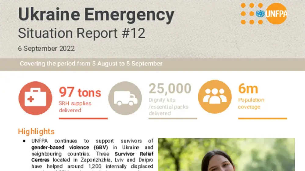 Ukraine Emergency Situation Report #12 – 6 September 2022