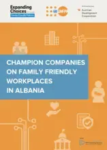 Champion companies on family-friendly workplaces in Albania