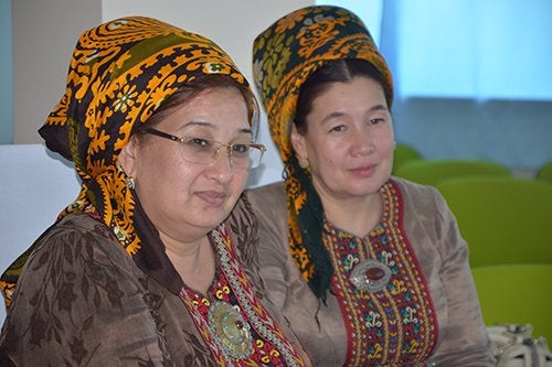 turkmenistan women